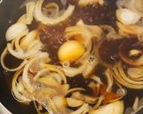 Hình bước làm 1 của món Cơm bò Gyudon