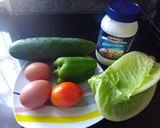Foto del paso 1 de la receta: Ensaladita fácil🍴🍱