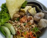 Foto langkah ke 9 dari resep 14. Pangsit Mie Huh Haahh 🌶🌶.