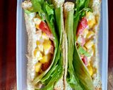 รูปขั้นตอนการทำที่ 3 ของ แซนวิชข้าวโพด 🌽