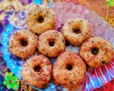 A picture of step 6 of Potato n chicken donuts.