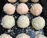 Foto langkah ke 6 dari resep Onde Onde Isi Kacang Hijau.