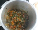 A picture of step 3 of Carrot with fenugreek leaves.