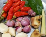 Foto langkah ke 1 dari resep Gulai Pakis Jamur Tiram.