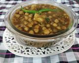 A picture of step 8 of Punjabi Chole.