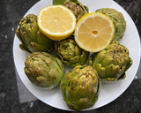 Foto del paso 1 de la receta: Alcachofas al horno
