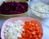 Foto del paso 1 de la receta: Sopa de remolacha (betabel)