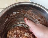 Foto langkah ke 3 dari resep SOURDOUGH BROWNIE ARTISAN BREAD🌾.