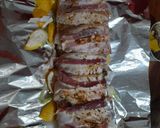 Foto del paso 1 de la receta: Lomo de cerdo relleno con papas al horno