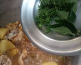 A picture of step 4 of Chicken chana pulao.
