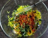 A picture of step 5 of Chickpea Pancakes.