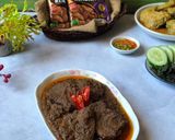 Foto langkah ke 6 dari resep Rendang Daging Sapi (Bumbu Instan).