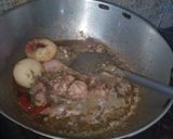 A picture of step 13 of Dahi coriander chicken.