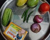 कॉर्न मैंगो चाट रेसिपी चरण 2 फोटो