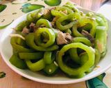 Hình bước làm 2 của món Mướp xào nấm bào ngư