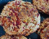 Foto del paso 4 de la receta: Hamburguesas de avena, vegetales y jamón