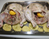 Foto del paso 4 de la receta: Pollo asado a las finas hierbas
