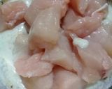 A picture of step 3 of Malai Boti.