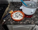 Foto del paso 3 de la receta: Helado de crema americana y chispas de chocolate