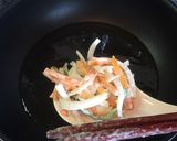 รูปขั้นตอนการทำที่ 4 ของ ผักรวมชุบแป้งทอด(คาคิอาเกะ)かき揚げ
