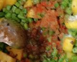 A picture of step 3 of Beans Aloo Sabzi.