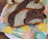 Húsvéti fonott kalács (tej és tojásmentes) recept fázis 7 fotója