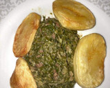 Foto del paso 8 de la receta: Guiso de acelgas con papas doradas