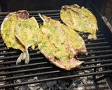 Foto del paso 6 de la receta: Pescado a la parrilla con salsa de mostaza
