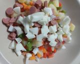 Hình bước làm 3 của món Salad Nga