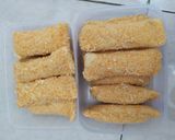 Foto langkah ke 4 dari resep Roti Goreng Pisang Coklat.