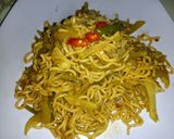 Foto langkah ke 5 dari resep Tumis labu mie goreng.