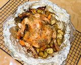 Foto langkah ke 5 dari resep Oven Roasted Chicken with Rosemary (menu diet).