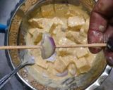 A picture of step 3 of Paneer tikka (dry).
