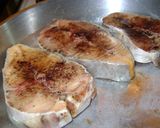 Foto del paso 7 de la receta: Rodajas de salmón pascual con croute y papas rústicas