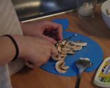 Foto del paso 2 de la receta Rigatoni en salsa Boscaiola