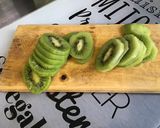 Une image de l'étape 10 de Tarte kiwis Nutella.