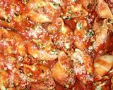 A picture of step 8 of Large cheese and spinach stuffed shell pasta.
