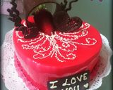 Foto del paso 14 de la receta: Tarta corazón roja para San Valentín