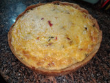 Tarta de Zapallito, Queso y Panceta