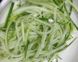 Hình bước làm 1 của món Dưa mắm ăn liền