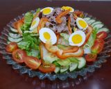 Hình bước làm 4 của món Salad xà lách carol