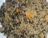 A picture of step 10 of Cous cous grits.