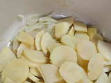 Sopa de patatas y pescado {con un toque marroquí}