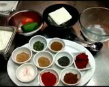 A picture of step 1 of Paneer tikka.