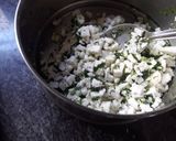 A picture of step 5 of Spinach and Cottage Cheese Momos with Honey Chilli dip.