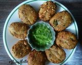 A picture of step 5 of Peanuts Tikki.