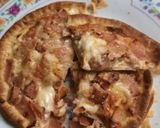 Foto del paso 8 de la receta: Tarta con tomate, jamón y queso
