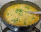 A picture of step 5 of Dahiwale Khatta Moong Curry. (Gujarati khatta Moong).