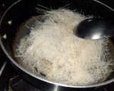 A picture of step 2 of Ramzan especial roasted and baked mithi sewaiyan.