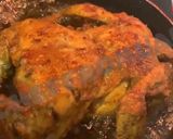 A picture of step 8 of Masala Chargha.